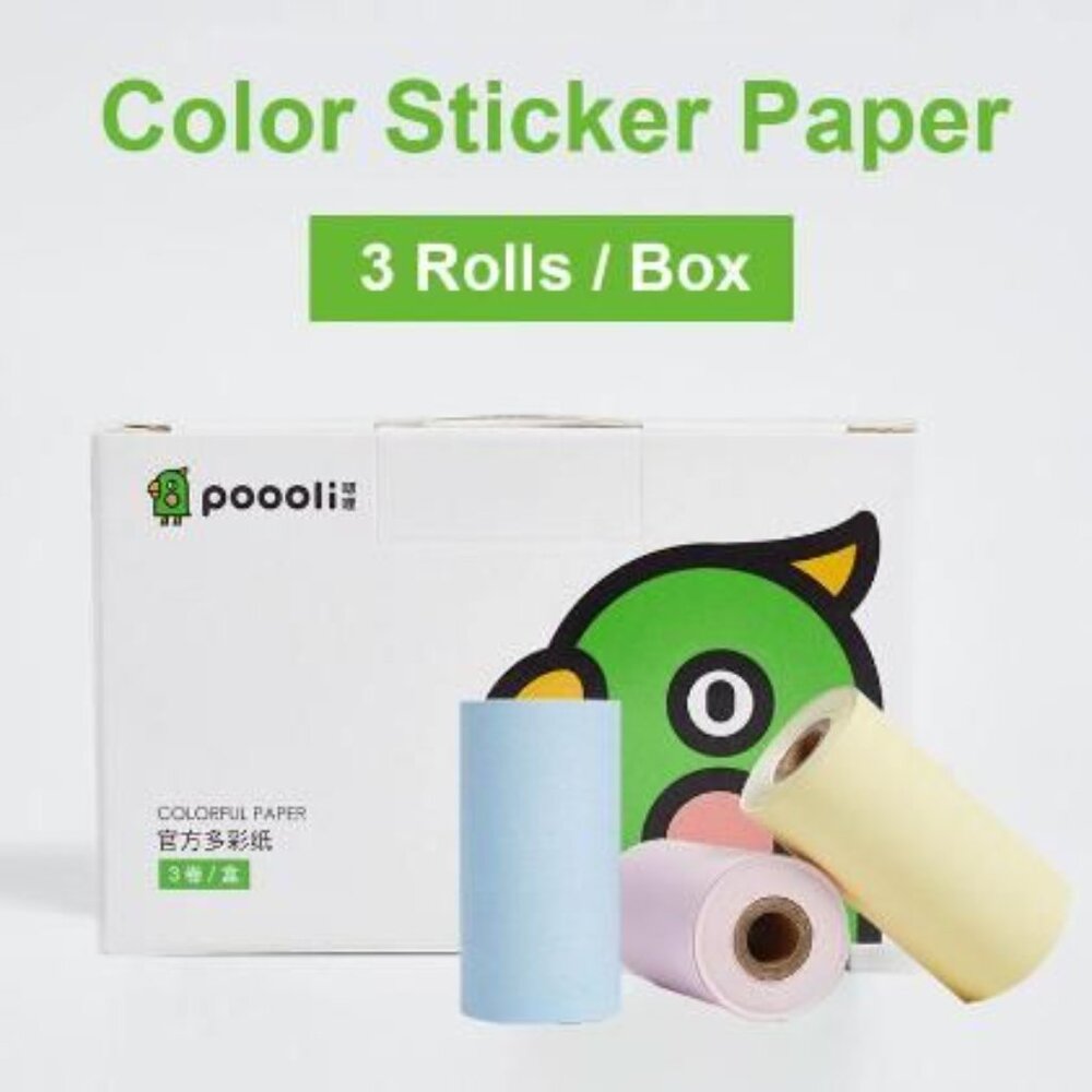 Poooli Pocket Thermal Printer: Print Memories Anywhere, Anytime!